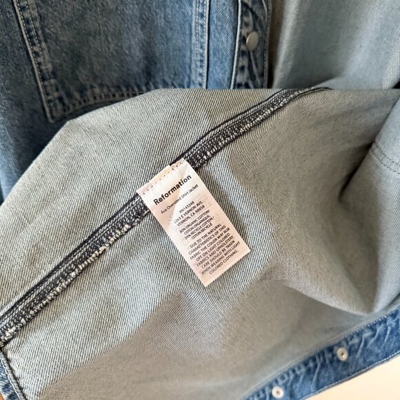 [SOLD]Reformation - Ace Oversized Shirt Jacket - Picture 5 of 5